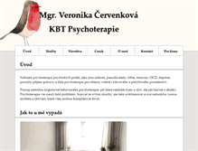 Tablet Screenshot of cervenkova.eu